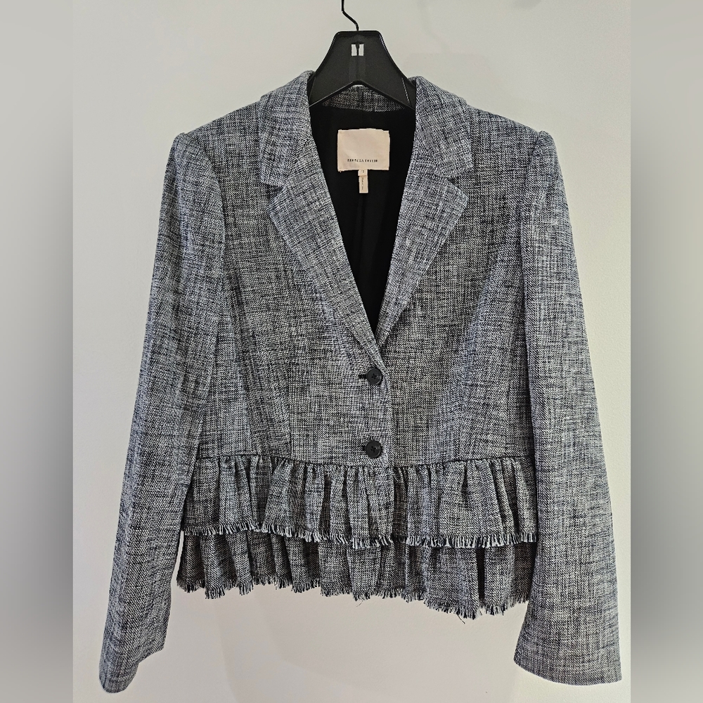 Rebecca Taylor Tweed Suit Jacket (Size 10)